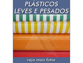 Plásticos leves e pesados